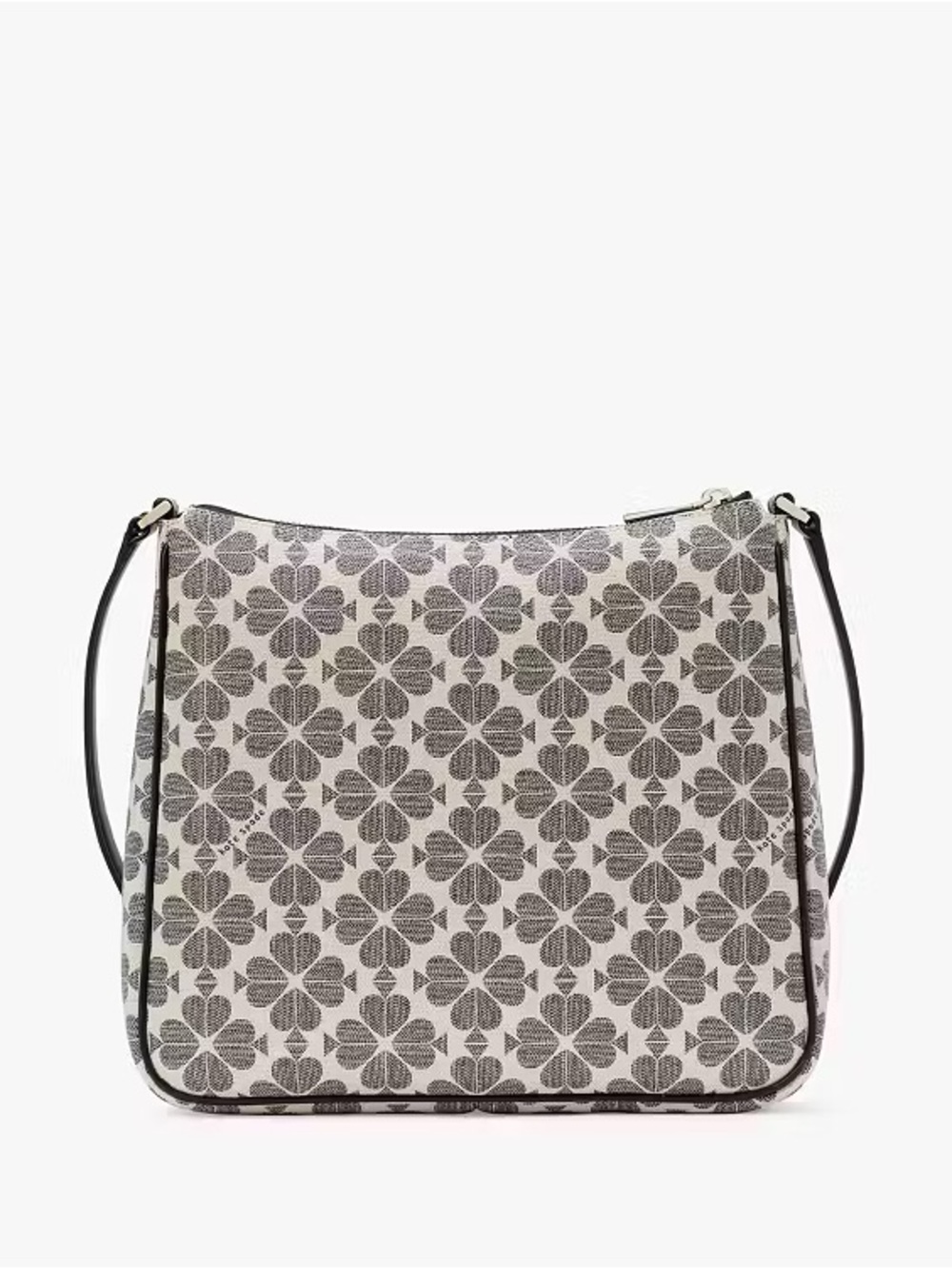 ♠️Kate Spade Flower Signature Large Swingpack Crossbody Bag, Black Multi NEW NWT - Picture 3 of 5